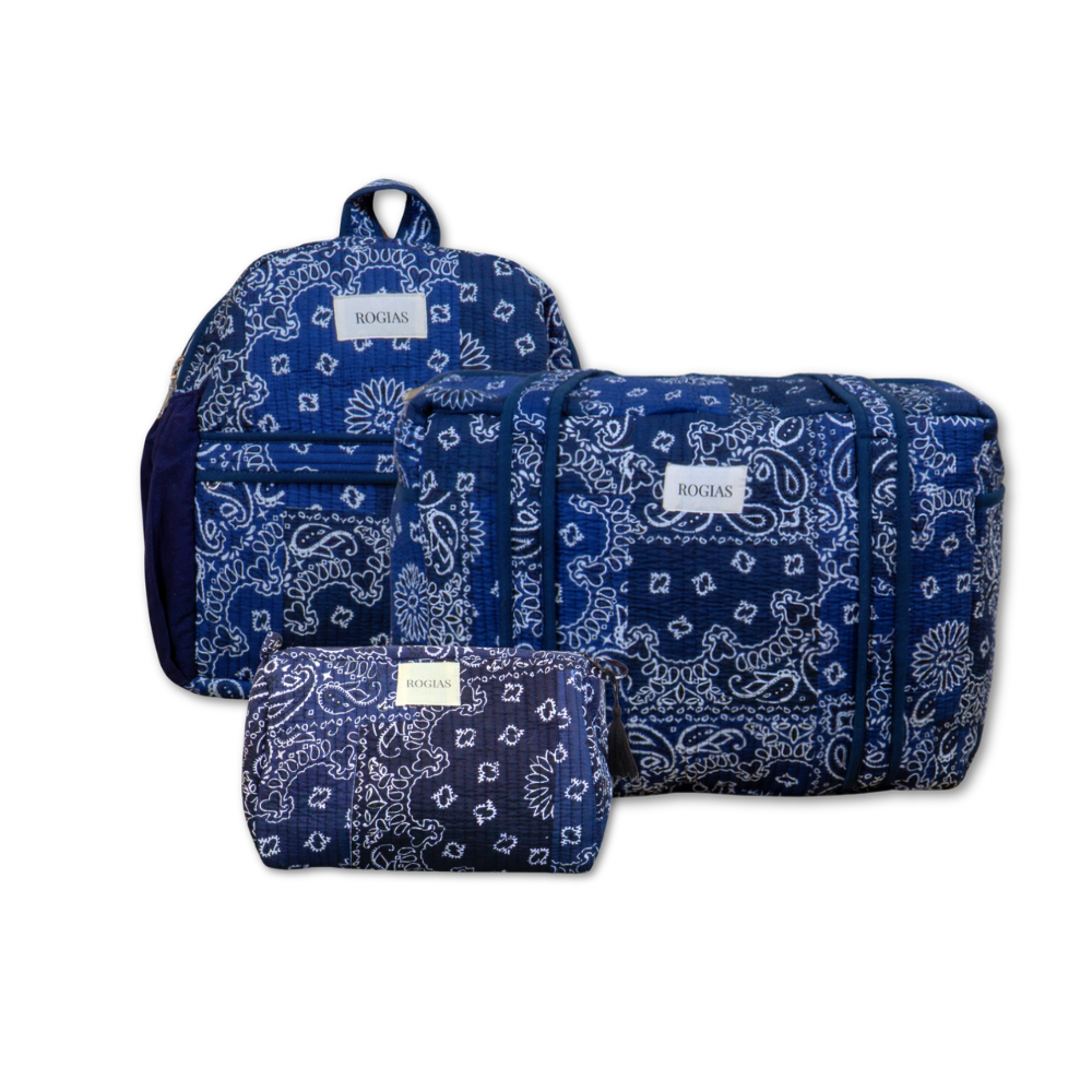 Trío de Viaje - Navy Bandana