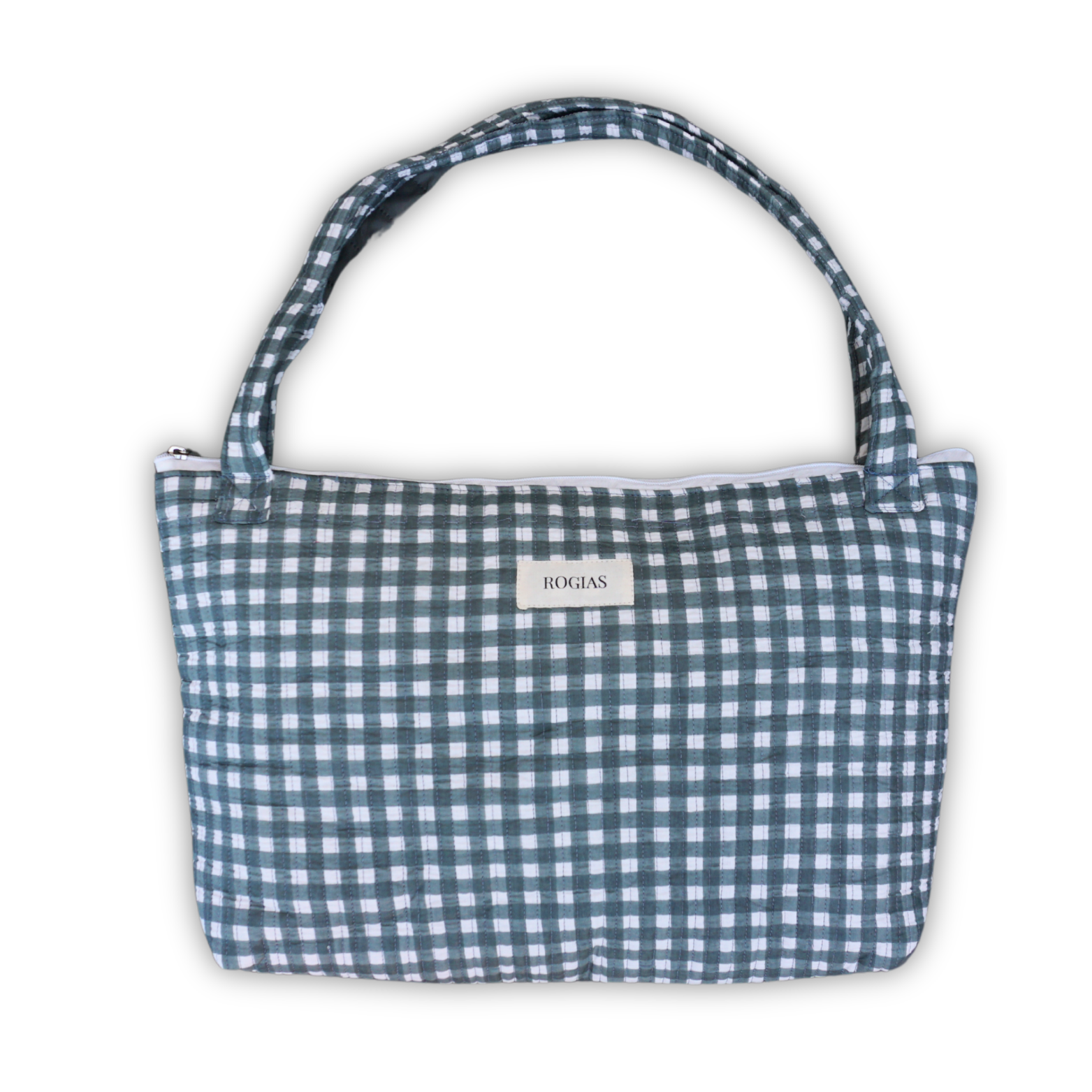 Mom Bag - Sage Vichy