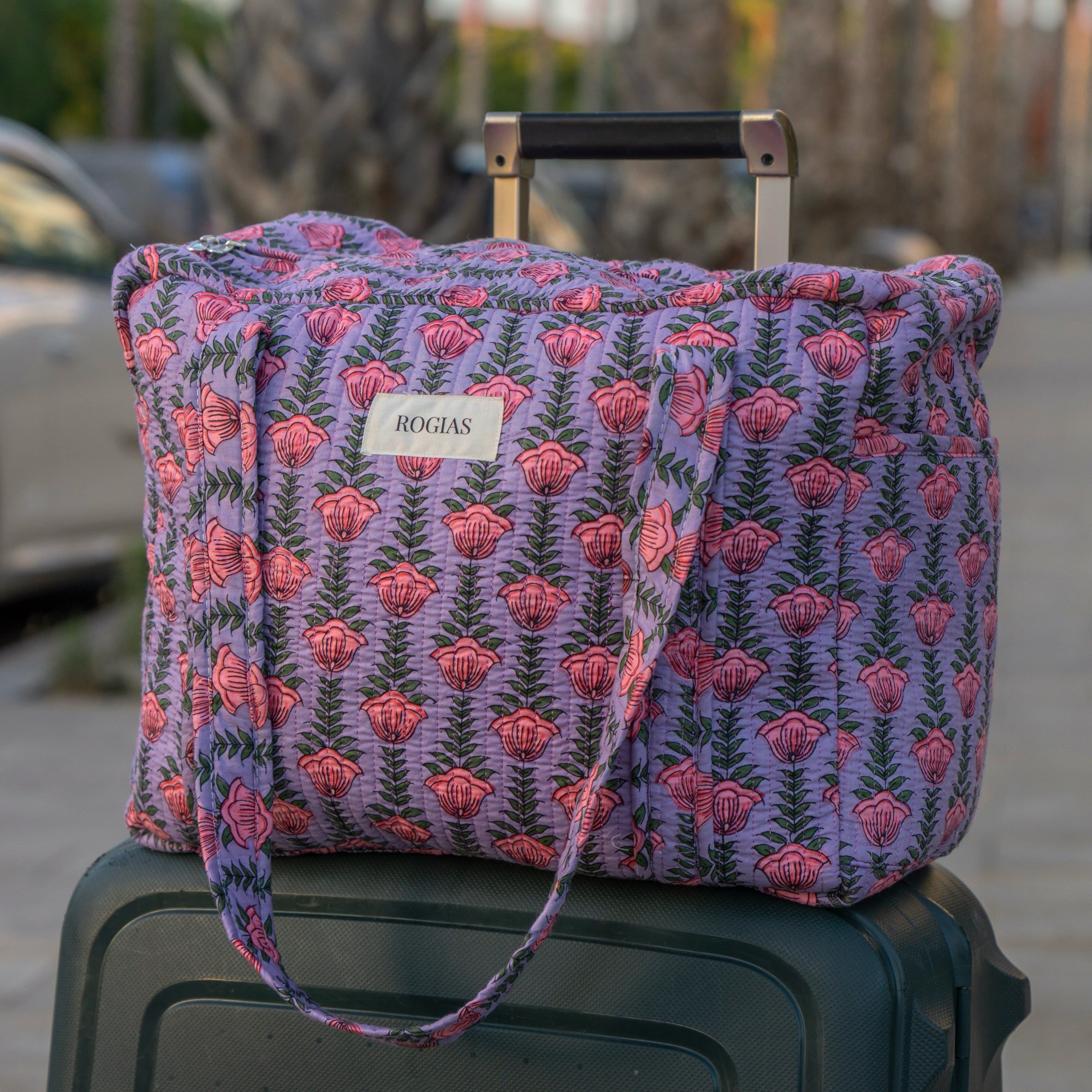 Handbagage reistas 40x30x20 cm - Dusty Lilac