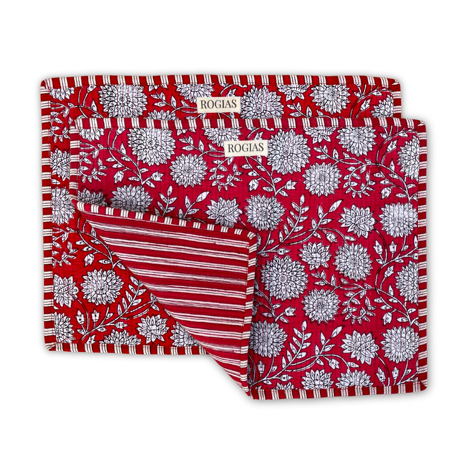 Set of 2 placemats - Ruby Red