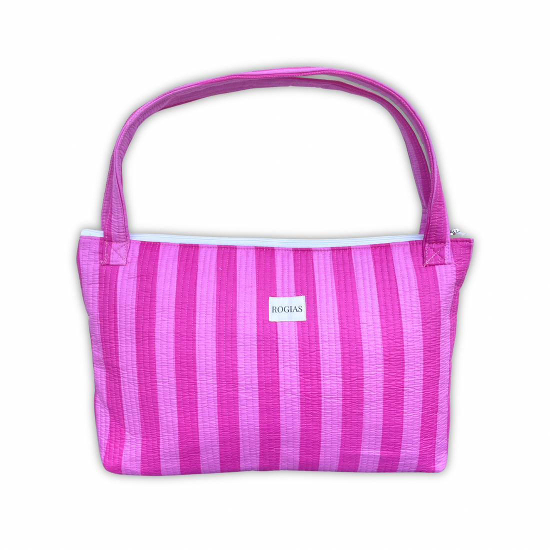 ROGIAS Mom Bag - Pink stripes