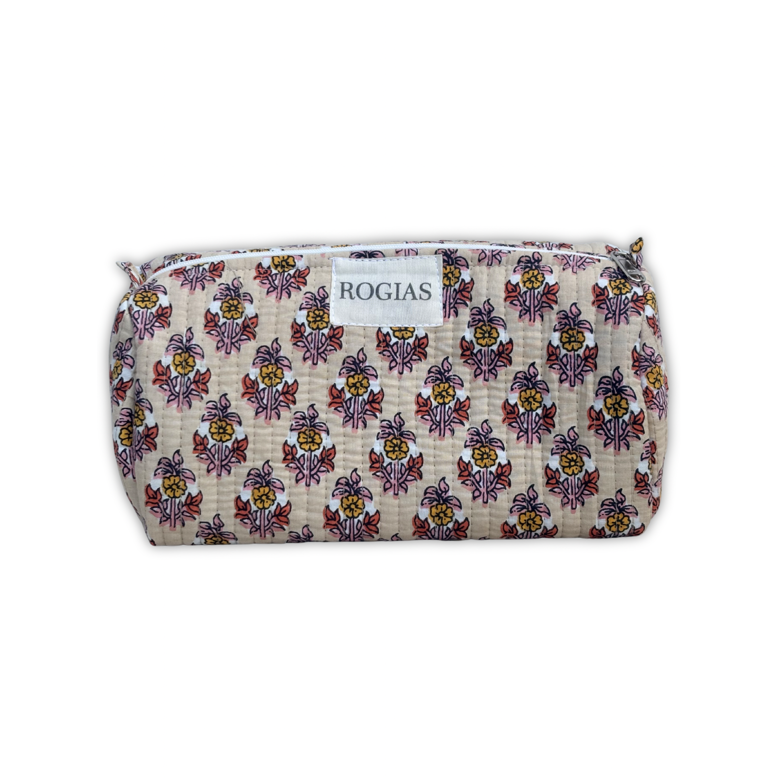 Toiletry bag - Floral beige