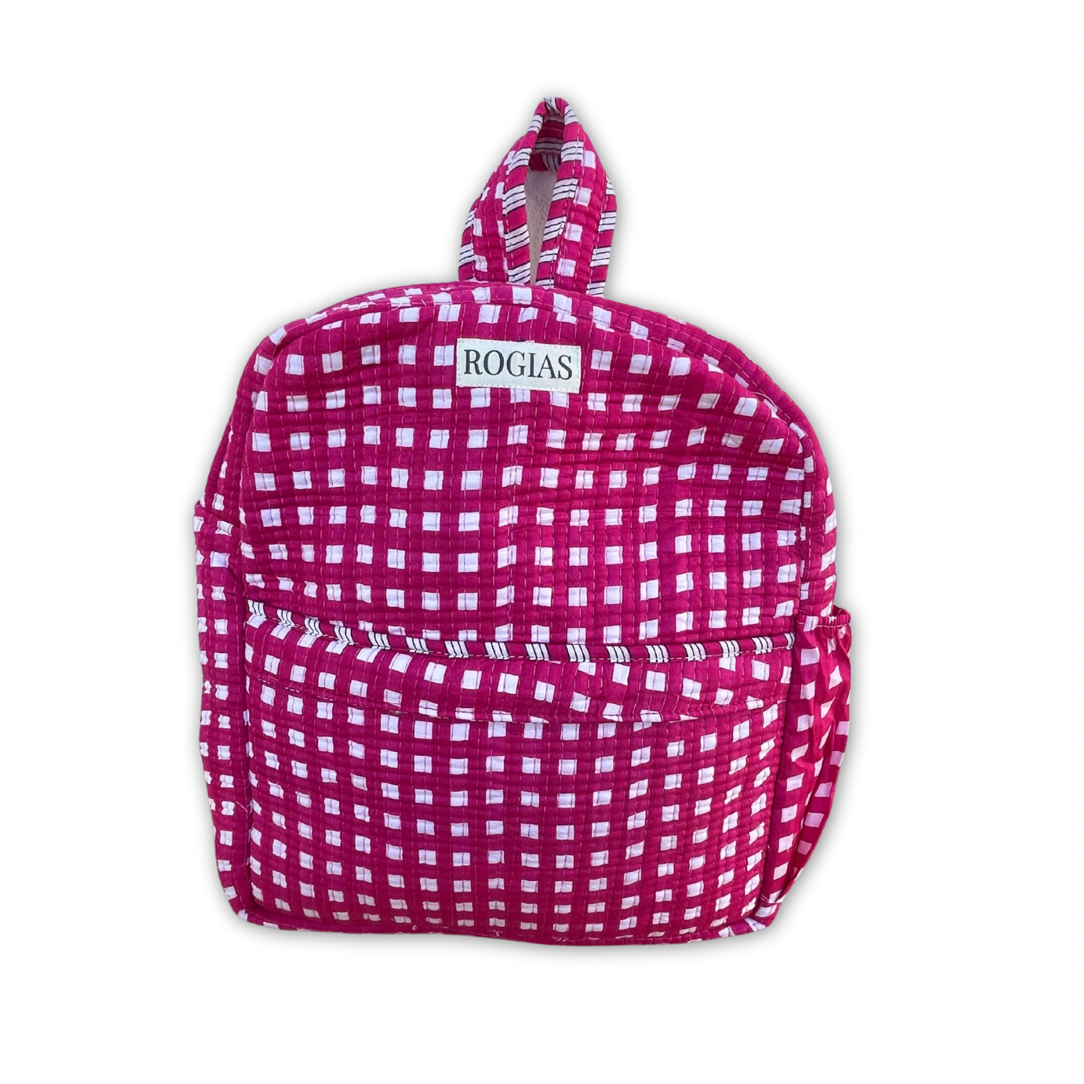 Rugzak - Fuchsia Vichy