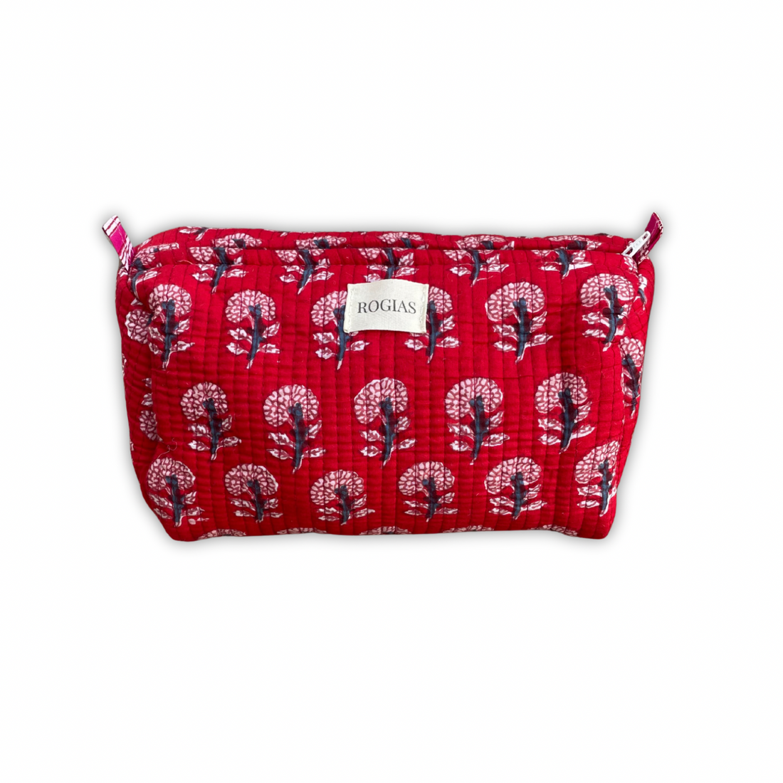 Toiletry bag L - Warm red