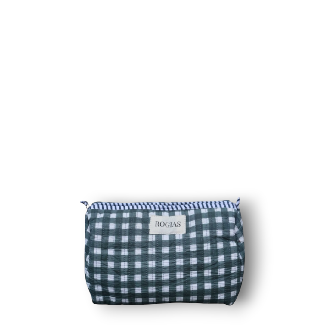 Toiletry bag - Sage Vichy