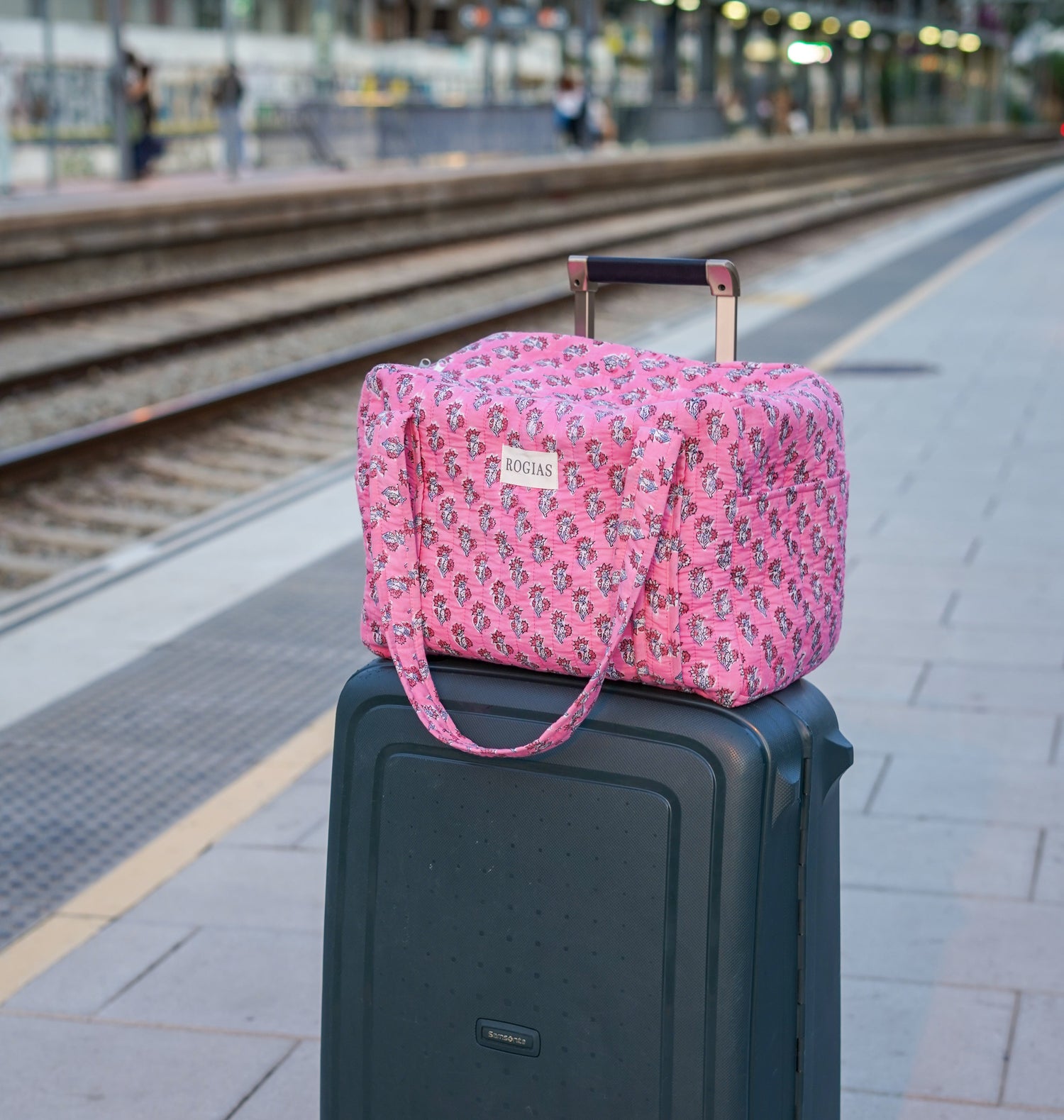 ROGIAS Travel bag - Blossom pink