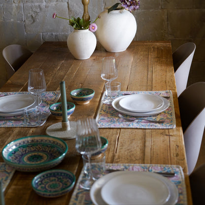 Set of 2 placemats - Butter yellow