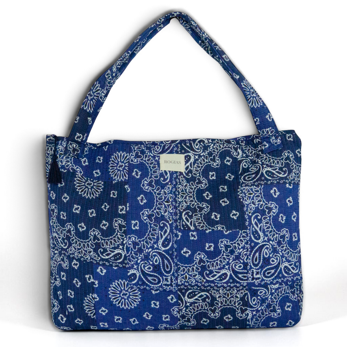 Bolso de mamá - Navy Bandana