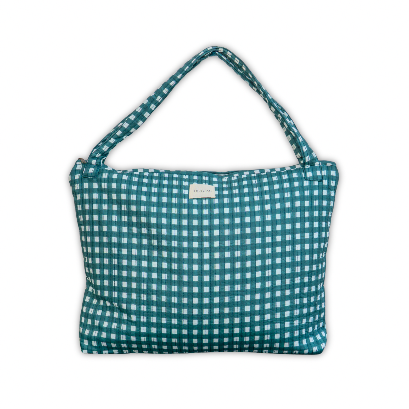 Mama Tas - Teal Vichy
