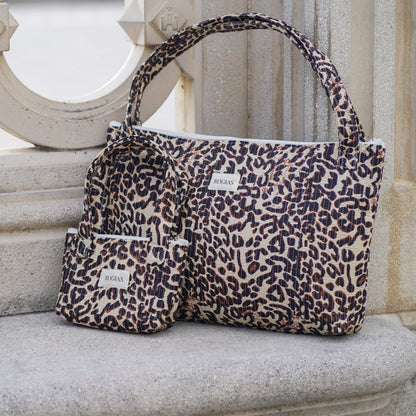 ROGIAS Mom Bag - Leopard (+ free matching kids bag)