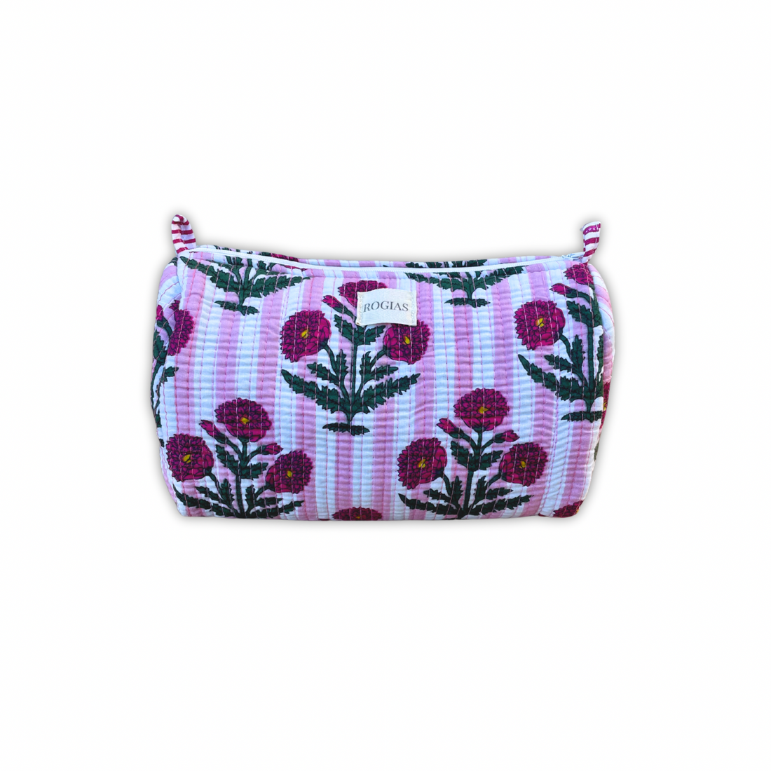 Toiletry bag S - Pink stripes