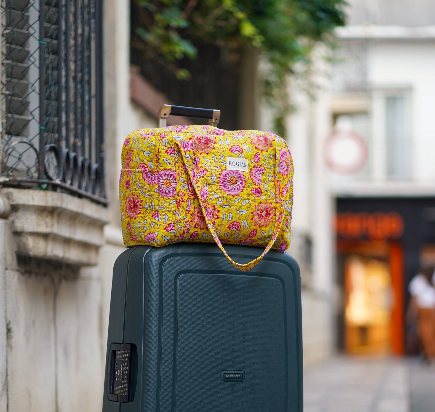 ROGIAS Travel bag - Sunny yellow