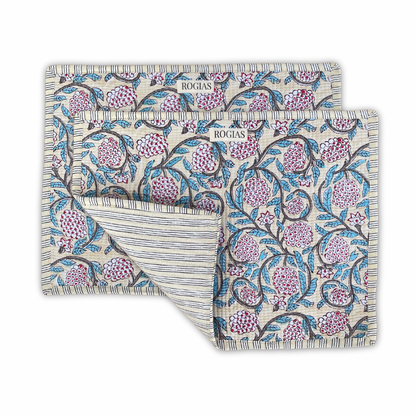 Set of 2 placemats - Butter yellow