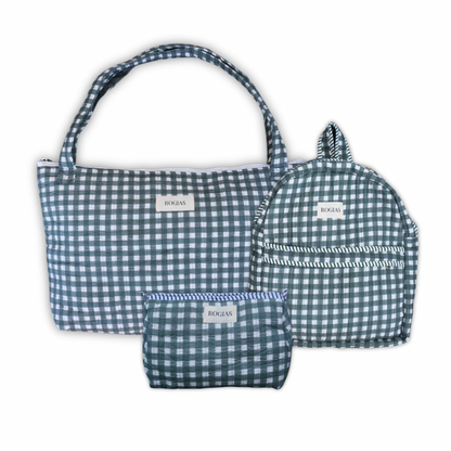 Mini &amp; Mom family bundle - Sage Vichy