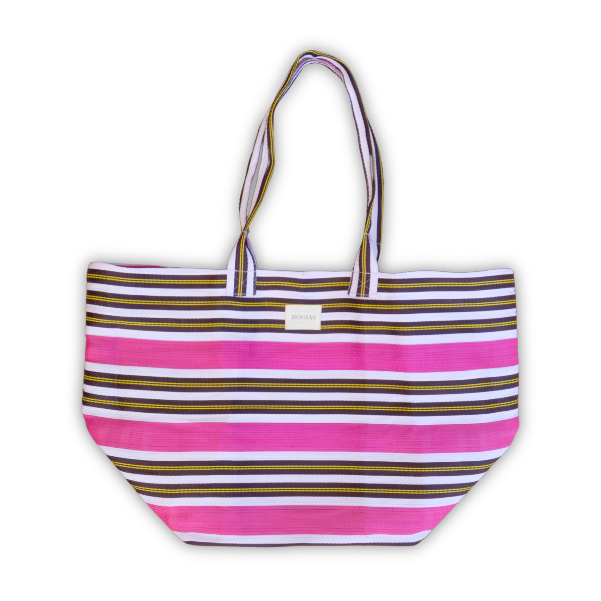 Bolso Tote de Nylon Acampanado - Fuchsia