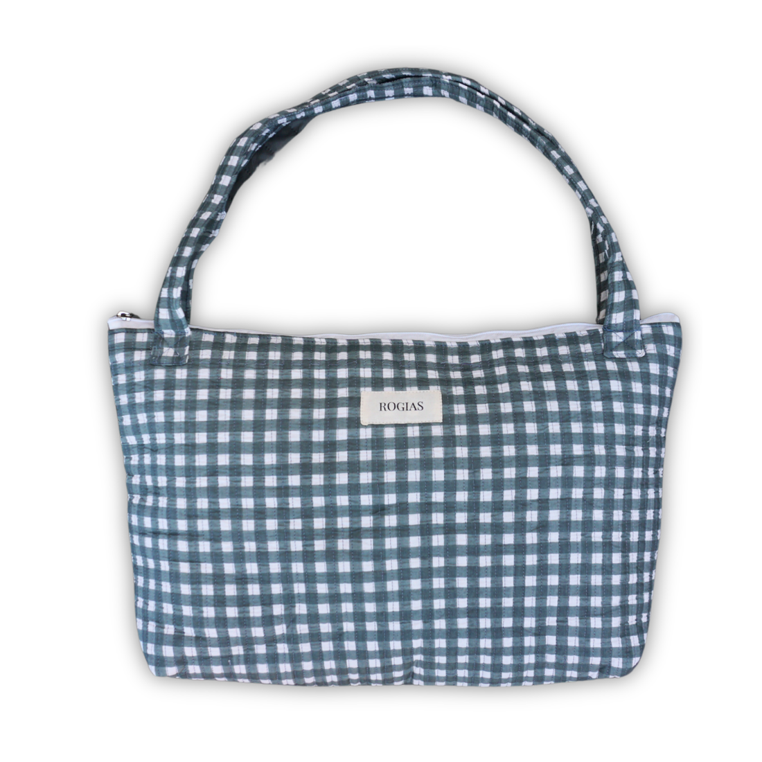 Mom Bag - Sage Vichy