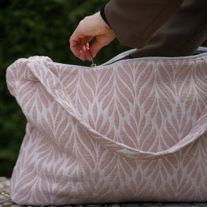 Mom Bag - Blush leaves