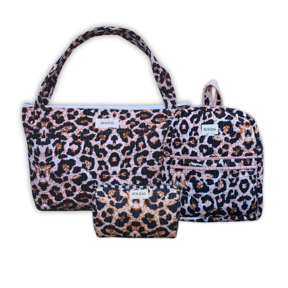 Mini &amp; Mom family bundel - Leopard