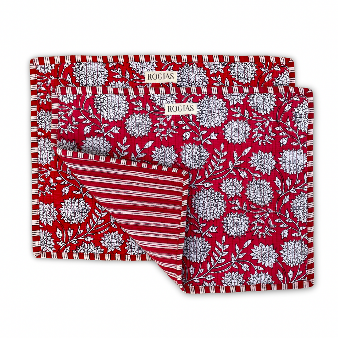 Set of 2 placemats - Ruby Red