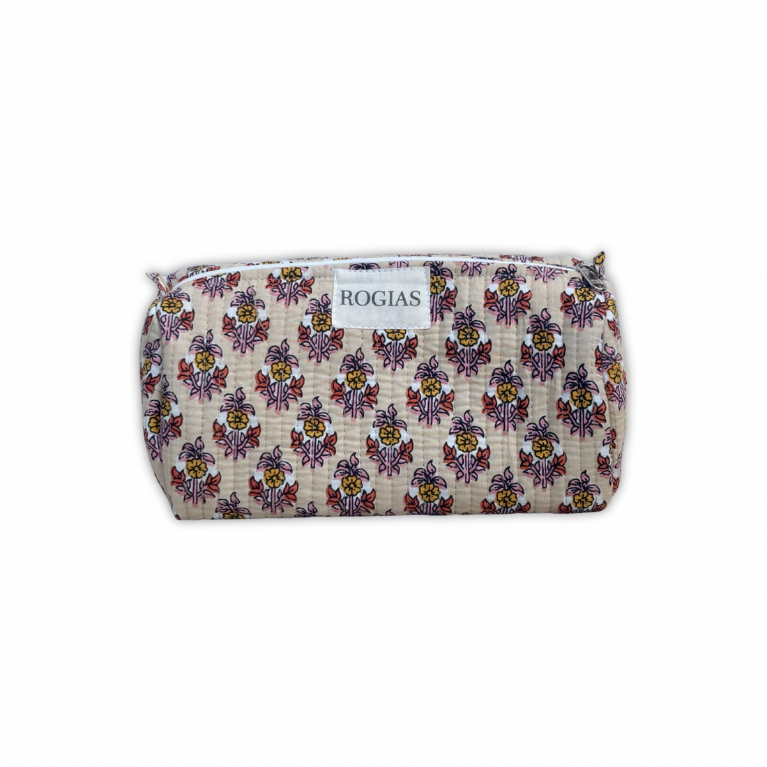 Toiletry bag - Floral beige