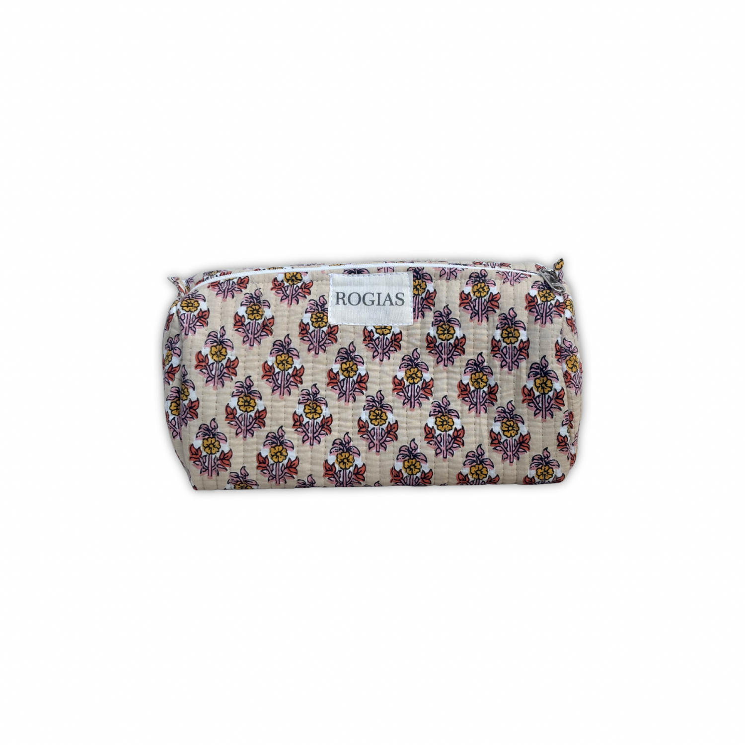 Toiletry bag - Floral beige
