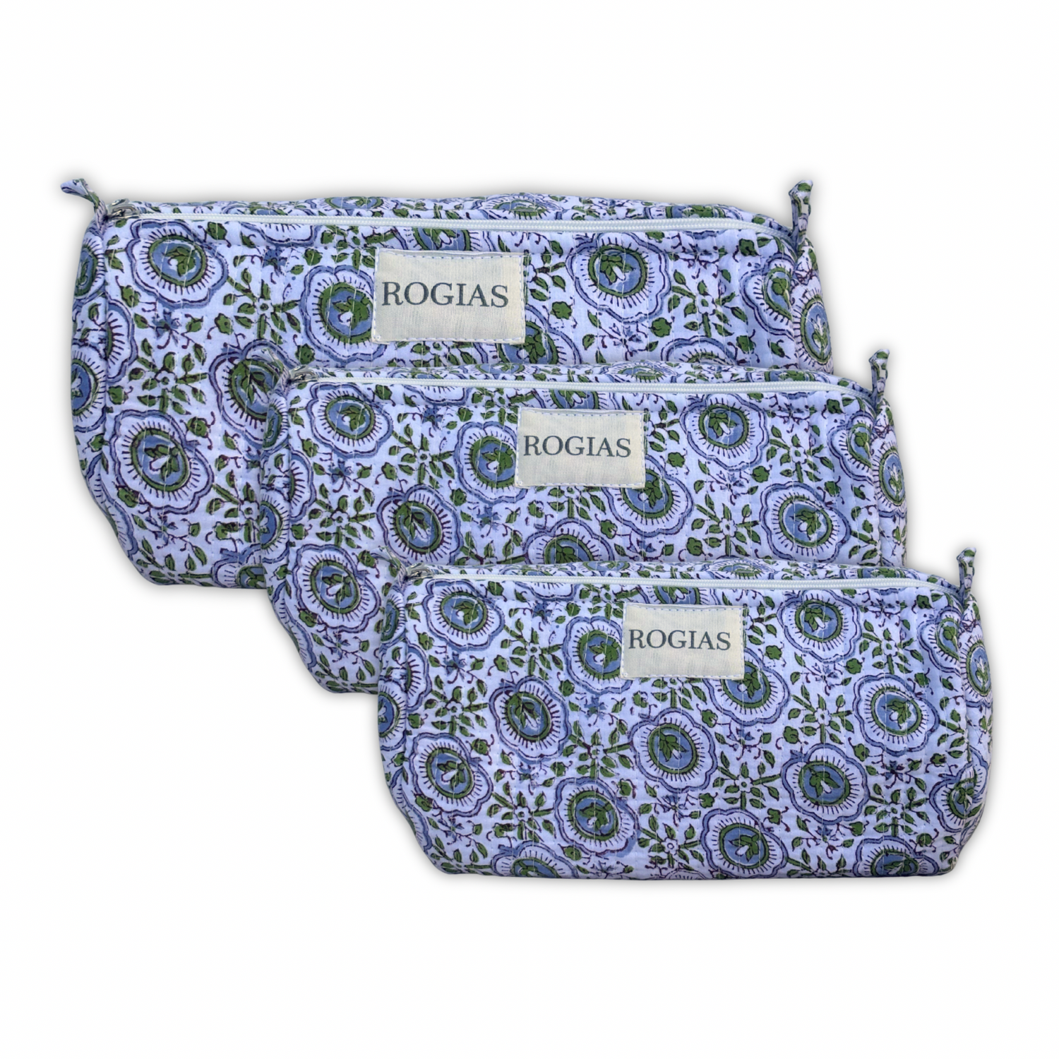 Toiletry bag - Olive &amp; lavender