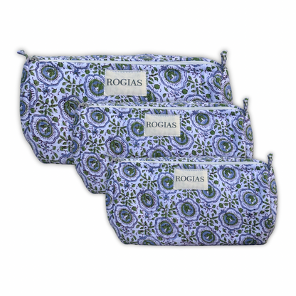 Toiletry bag - Olive &amp; lavender