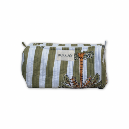 Toiletry bag - Palm stripes